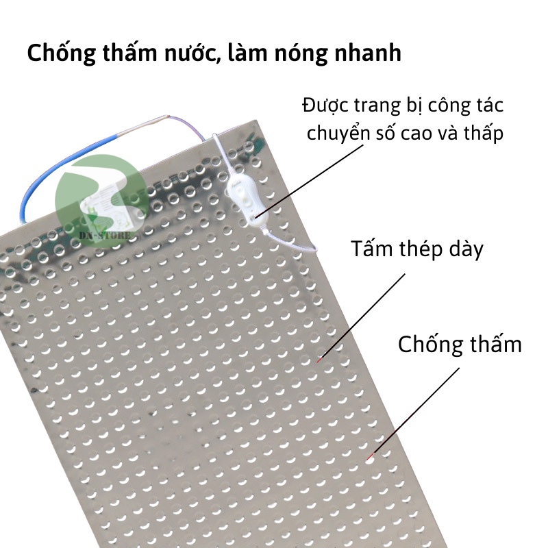 Tấm sưởi điện Dương ninh cho heo động vật nhỏ TS45