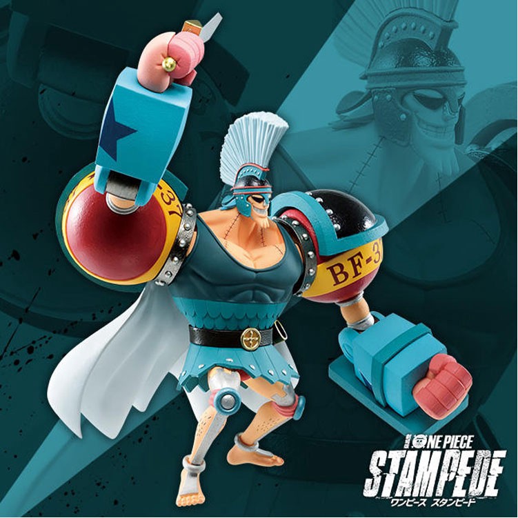 Mô hình One Piece chính hãng -  Franky - Ichiban Kuji - ver Stampede