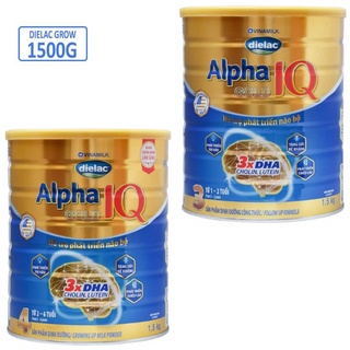 Sữa bột Dielac Alpha Gold IQ Vinamilk số 3 - 4 date 2023
