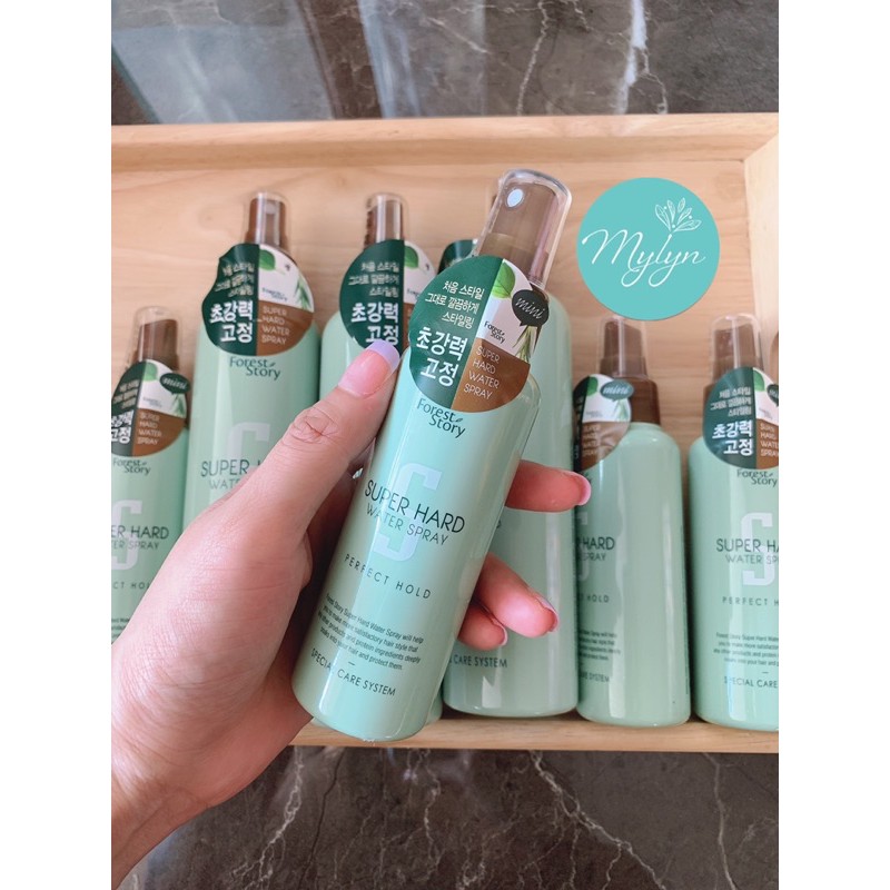 Keo xịt tạo nếp dưỡng tóc Forest Story Super Hard Water Spray Perfect Hold