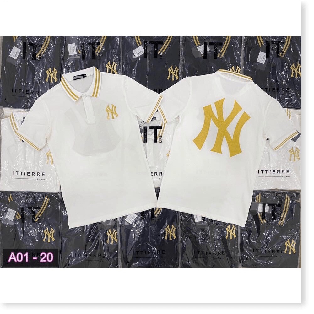 ❤ Áo Thun Nam Ngắn Tay Có Cổ Bẻ Polo Thêu LoGo HP