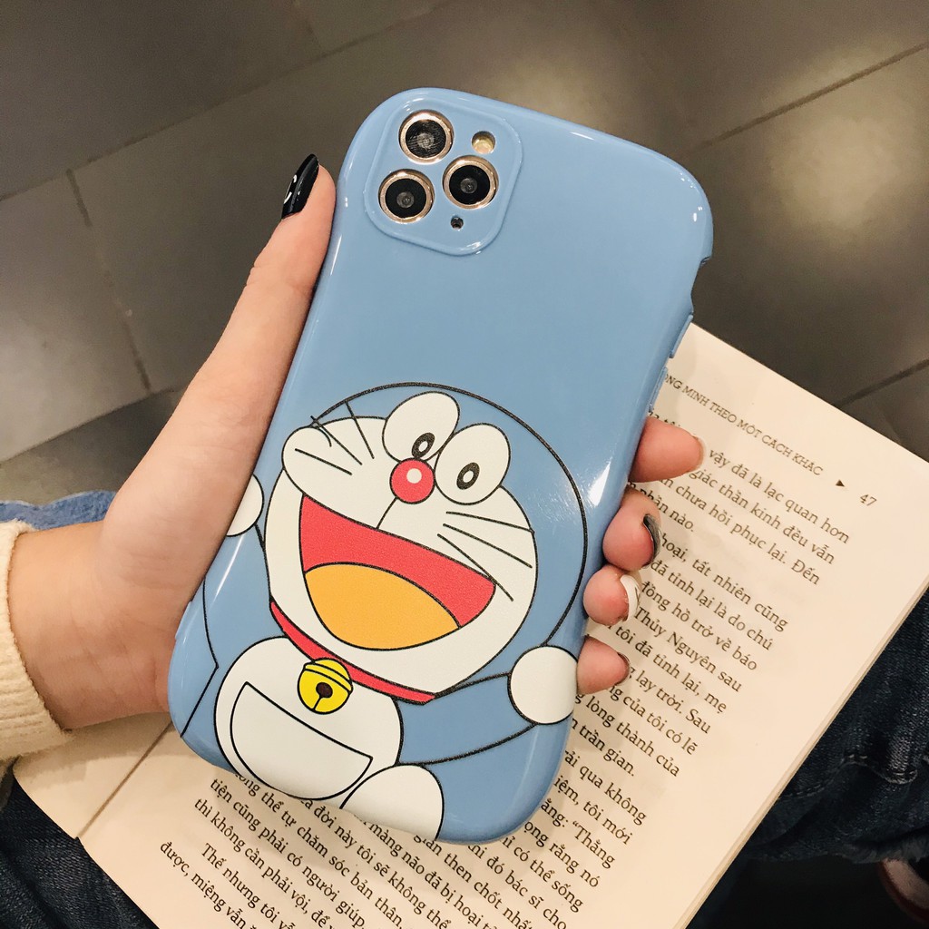[ IPHONE ] Ốp Lưng Viền Cong Silicon Chống Sock, Va Đập Bảo Vệ Camera Doraemon - J007 | BigBuy360 - bigbuy360.vn