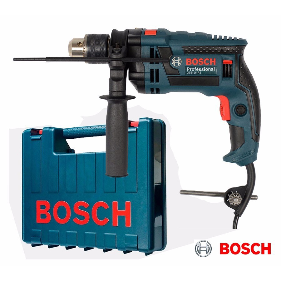 Máy khoan động lực Bosch GSB 16RE Valy nhựa (750W)