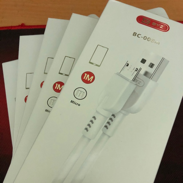 Cáp sạc chính hãng BYZ BC-008i Type C