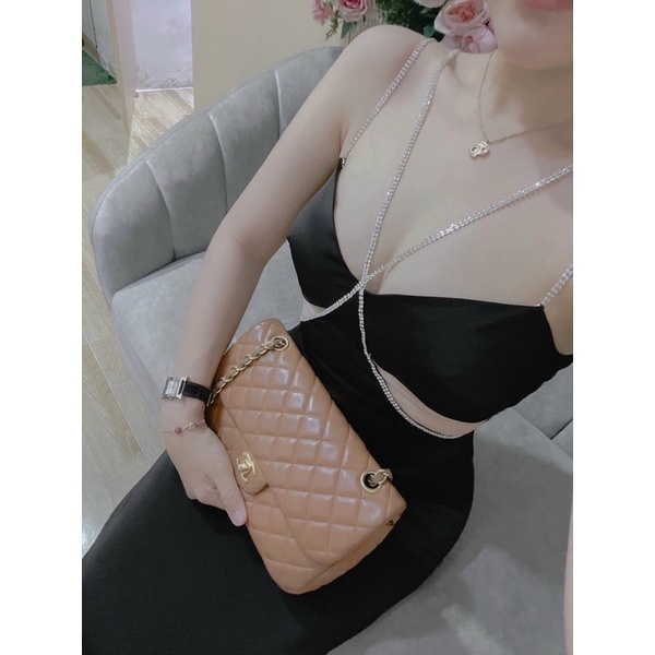 Ms1263y ĐẦM CÚP NGỰC DÂY ĐÁ PHA LÊ TÔN DÁNG full S/M/L/XL