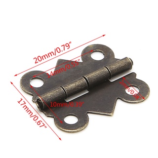 Set 10 Bản Lề Cửa Mini 20mm x1