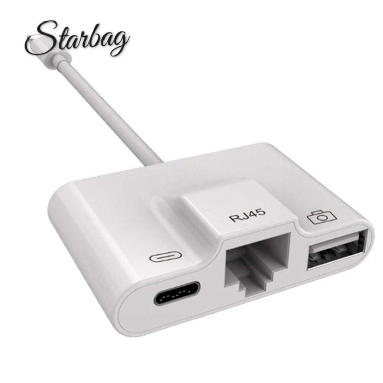 Cáp Chuyển Đổi Rj45 3 Trong 1 Cho Ipad | BigBuy360 - bigbuy360.vn