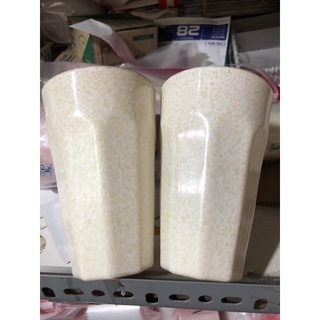 Ly nhựa melamine vân đá trắng ly26 & ly27