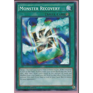 Lá bài thẻ bài Yugioh YGLD-ENA27 Monster Recovery