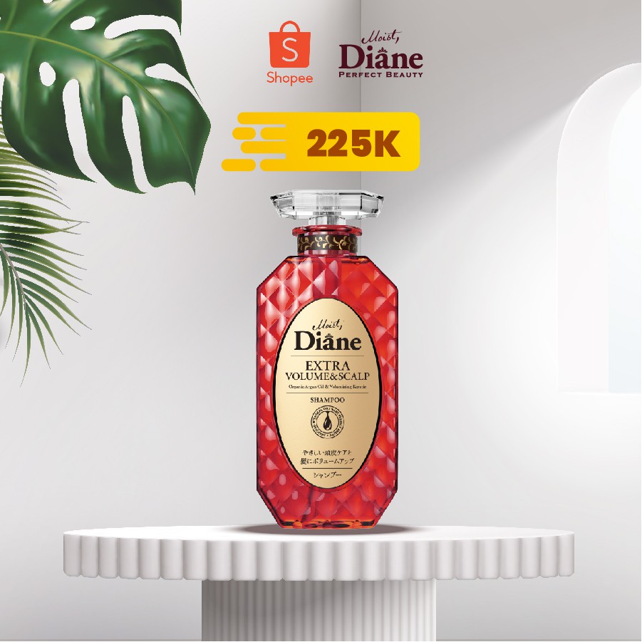 Dầu gội chống rụng & làm phồng tóc Moist Diane Extra Volume & Scalp -450ml