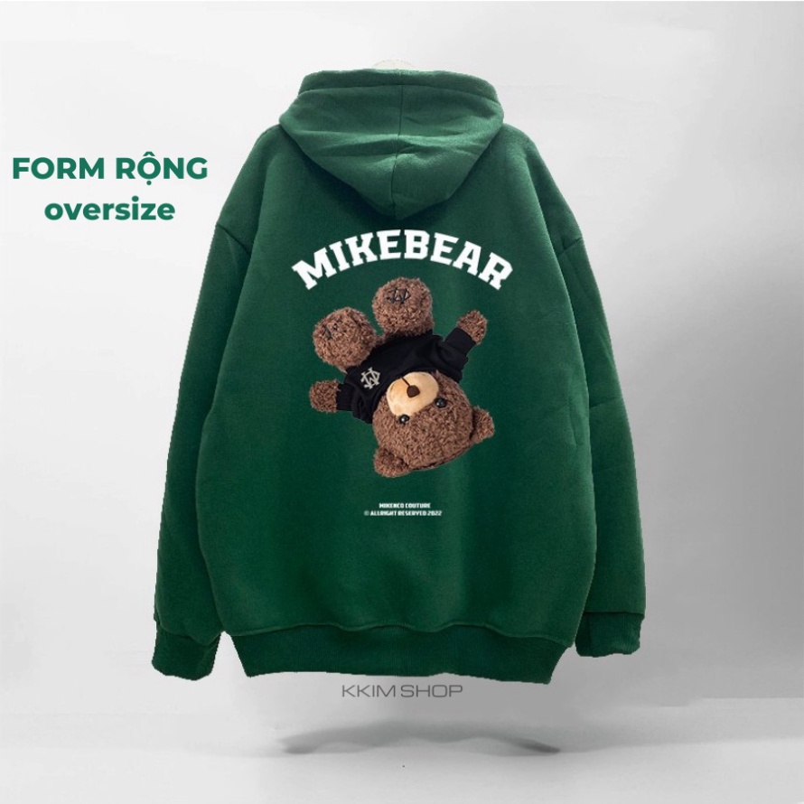 Áo nỉ Hoodie nam nữ MIKENCO xanh lá Full 24 mẫu Trend 2022, cực đẹp dễ phối đồ Momoshop