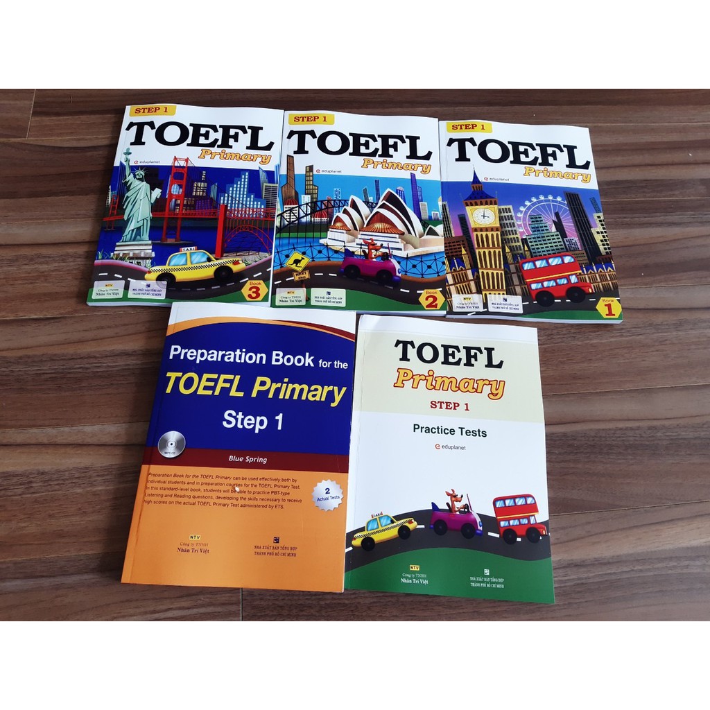 Toefl Primary( gồm 2 step )