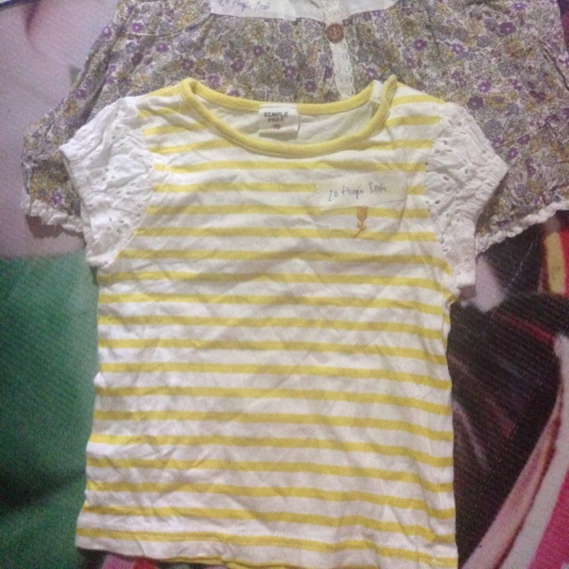 set áo bé gái 160