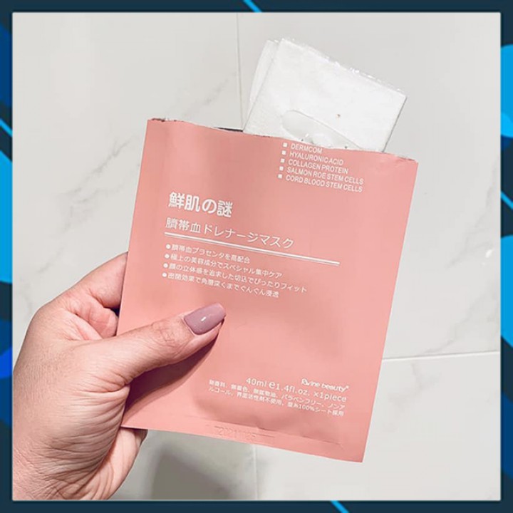 [Hàng Nhật]Mặt nạ nhau thai cừu Rwine Beauty Stem Cell Placenta Mask Nhật Bản White Store | BigBuy360 - bigbuy360.vn