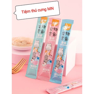 (Súp ngon, giá rẻ) Súp thưởng cho chó mèo gói 15gr mix vị siêu ngon