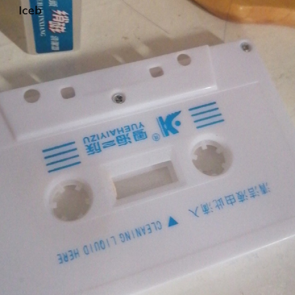 Bộ khay làm sạch và dung dịch vệ sinh cho đầu băng cassette trên ô tô/gia đình