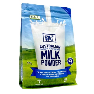 SỮA BỘT NGUYÊN KEM ÚC DJ&A AUSTRALIAN MILK POWDER 1KG Date 11-2019