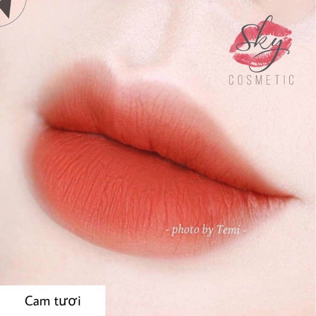 Son môi SKY TIPSTICK Lychee Cam tươi cam gạch