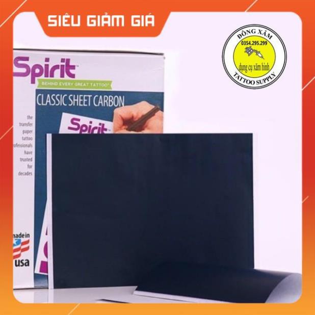 Giấy than scan hình xăm 1 lớp in nhiều lần hàng có sẵn