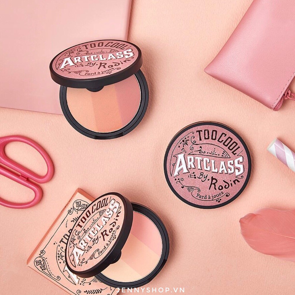 Phấn Má Hồng 3 Ô Too Cool For School Art Class By Rodin Blusher