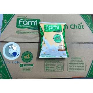 SỮA ĐẬU NÀNH FAMI NGUYÊN CHẤT - THÙNG 40 GÓI