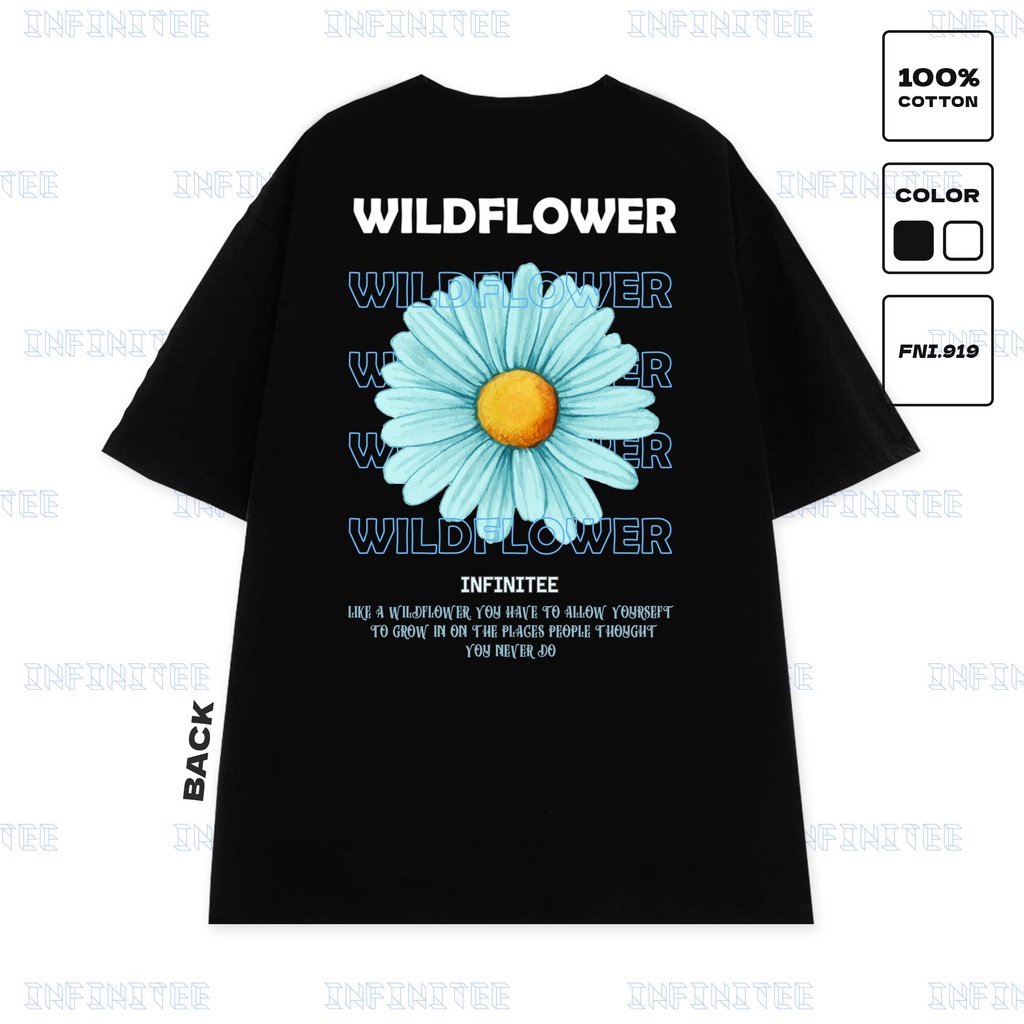 Áo thun INFINITEE Fni0919, Thun 100% Cotton - form rộng Unisex.