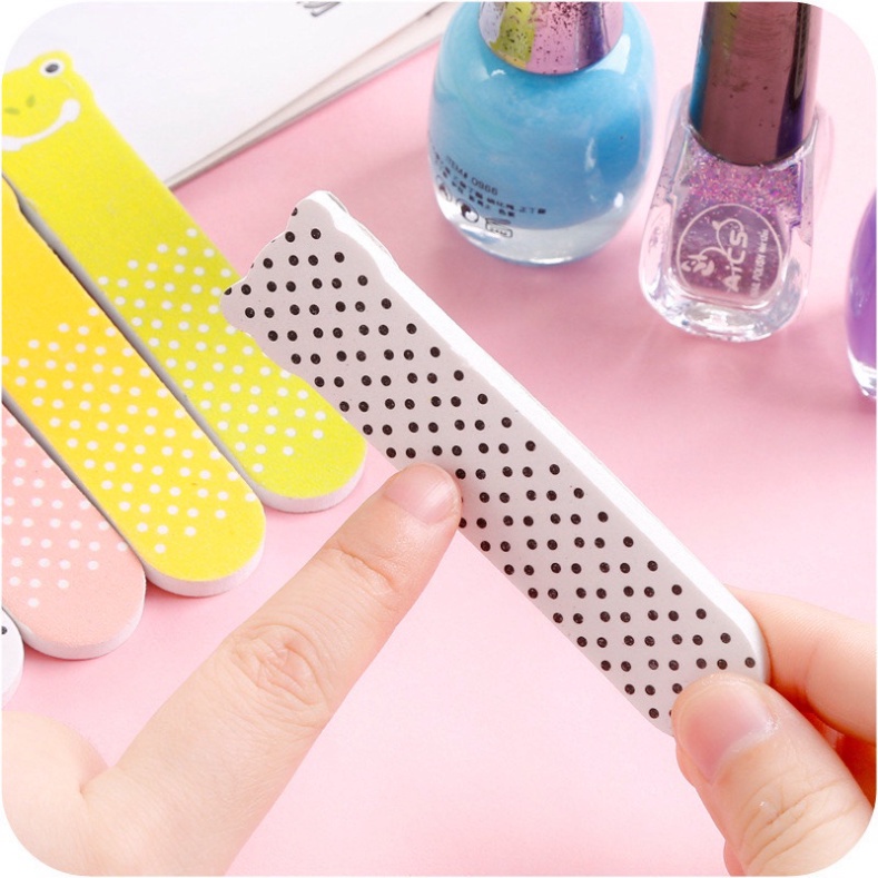 Thanh Dũa Móng Tay MiNi Bỏ Túi 2 Mặt Hình Thú Dễ Thương