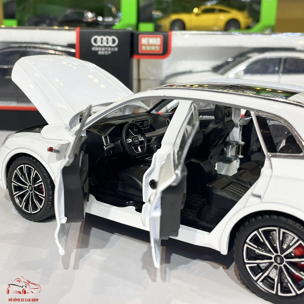 Mô hình xe ô tô hợp kim Audi Q5 tỉ lệ 1:24 Carshop hãng Newao 2 màu