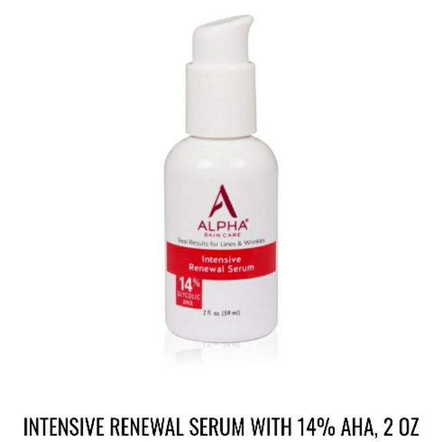 Thanh tẩy da Alpha Skincare 14% Glycolic AHA serum 59ml