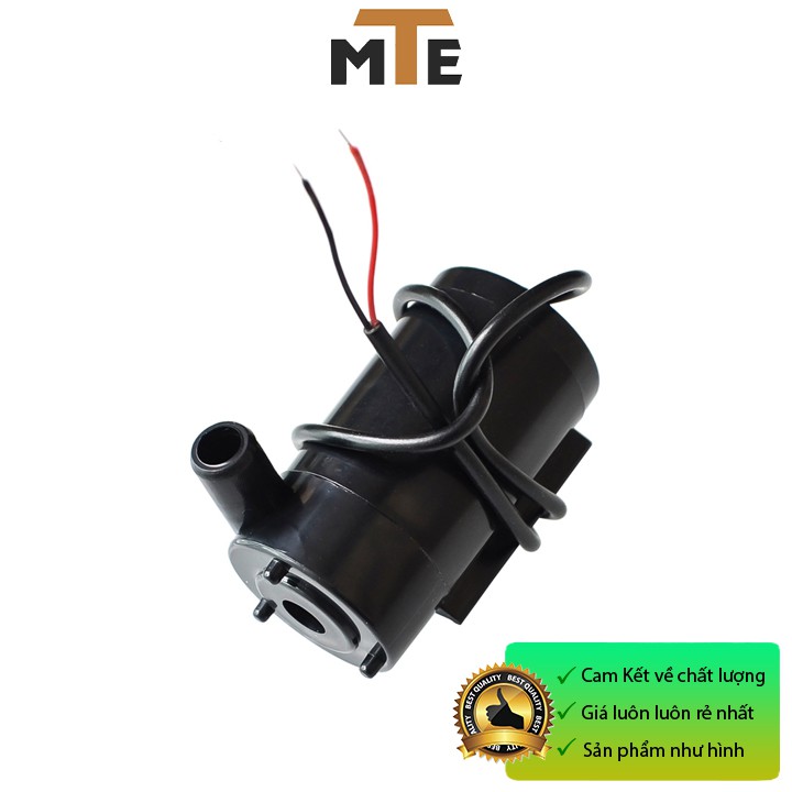 Động cơ bơm chìm mini 3-6VDC lưu lượng 1,2L -1,6L / phút - màu đen