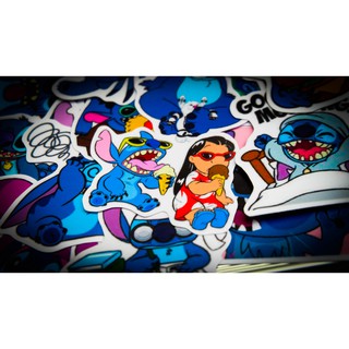 Combo Hình dán sticker nhân vật Stitch