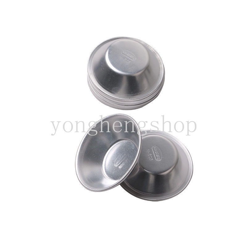 Set 10 Khuôn Nhôm Làm Bánh Trứng Cupcake Tiện Dụng