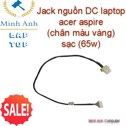 Jack nguồn DC thay thế cho dòng laptop acer aspire V5-471 V5-531 - E1 V3