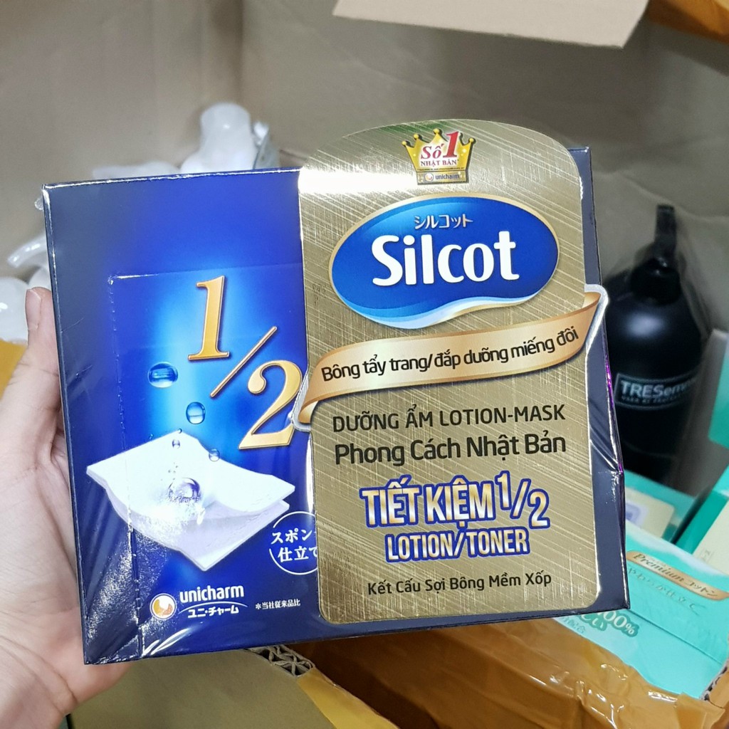 Bông Tẩy Trang Silcot Nhật Bản