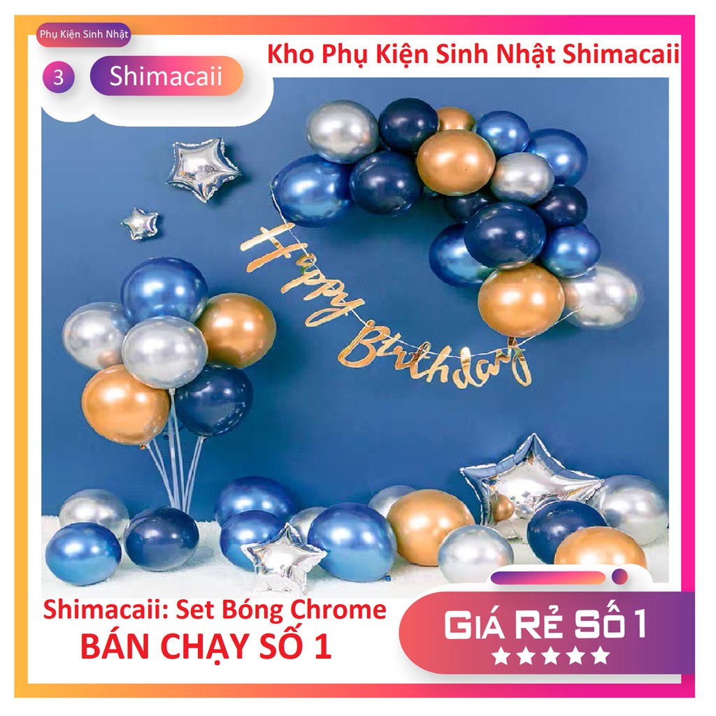 COMBO TRANG TRÍ SINH NHẬT CHO BÉ GIÁ RẺ