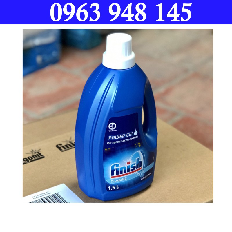 Combo Bột rửa bát Finish 2,5kg + bóng finish 750ml + muối Finish 1.5kg - HANOIMART