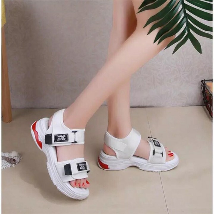 GIày sandan kiểu dáng để đỏ thời trang phái đẹp mới