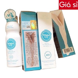 XỊT CHỐNG NẮNG – KEM DƯỠNG DA WHITE BODY THE NEW SKIN 2IN1
