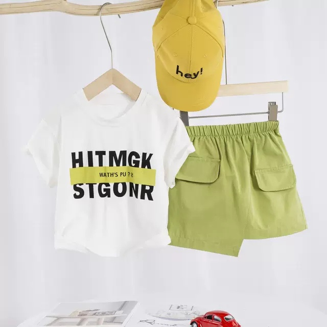 Set bộ chấm bi cổ vuông phối quần đũi mềm cao cấp cho bé gái từ 8-20kg