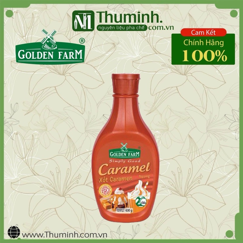 Sốt Golden Farm Có Đủ Hương Chai 630g