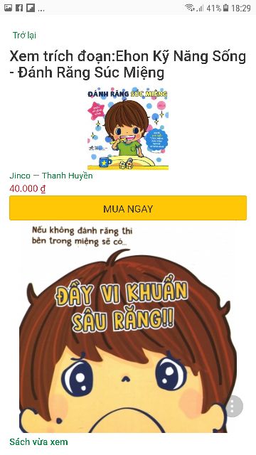 Sách - Ehon Đánh răng súc miệng