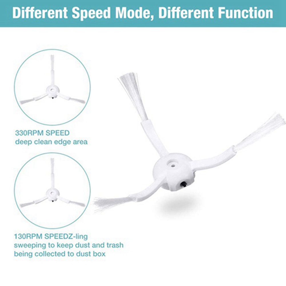 Chổi Chính + Màng Lọc + Chổi Bên Chuyên Dụng Cho Máy Hút Bụi xiaomi 1s roborock s6 s5 max s60 s65 s5 s50 e25 e35