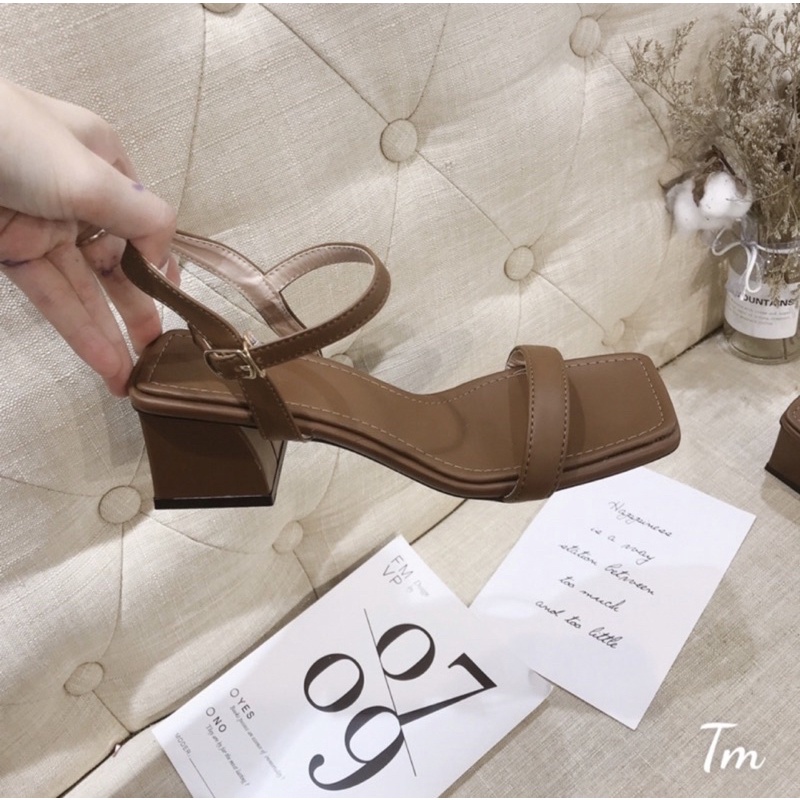 Sandal 5cm đế kép
