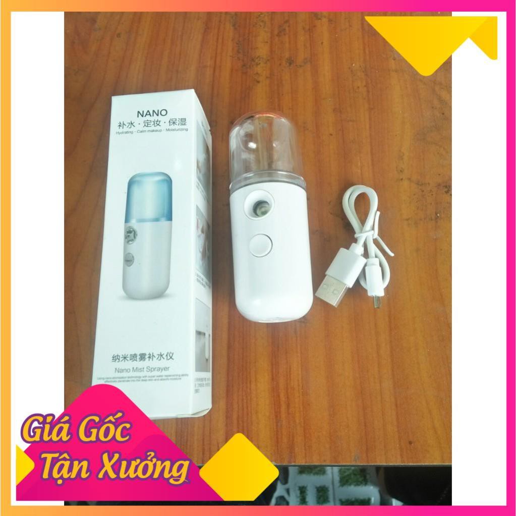 🍀 Giá sỉ 🍀  Máy xịt khoáng NaNo Mini Cầm Tay Hỗ Trợ Dưỡng Da Cấp Nước Tối Đa