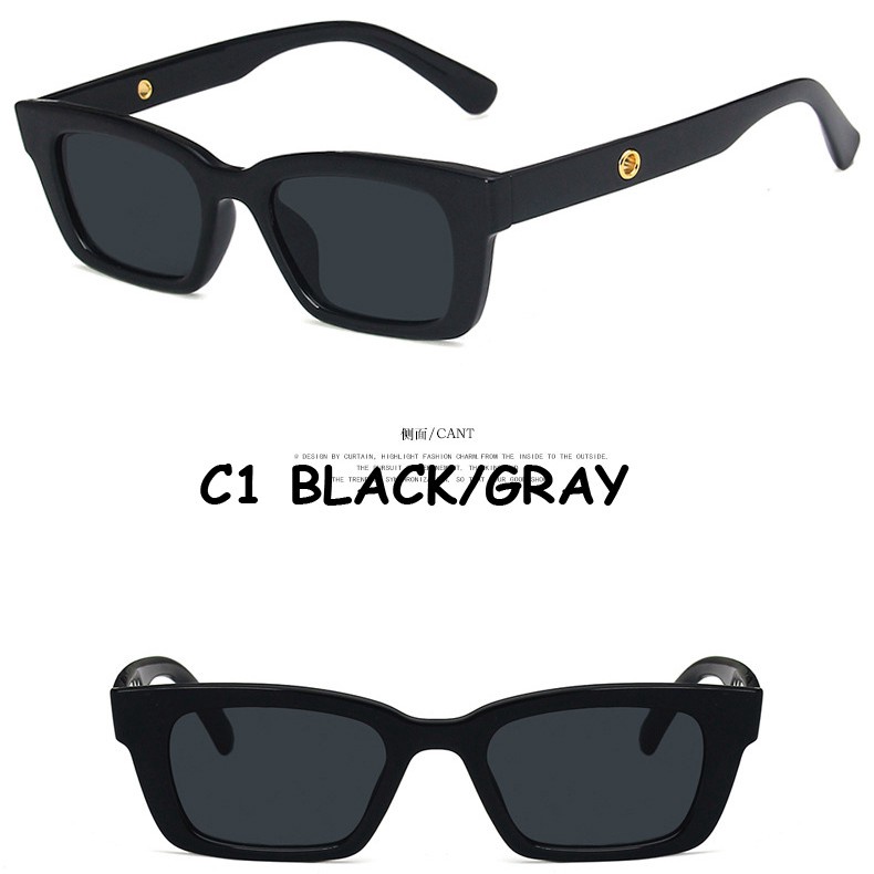 Kính mát gọng nhỏ phong cách retro thời trang Hàn Quốc cho nữ