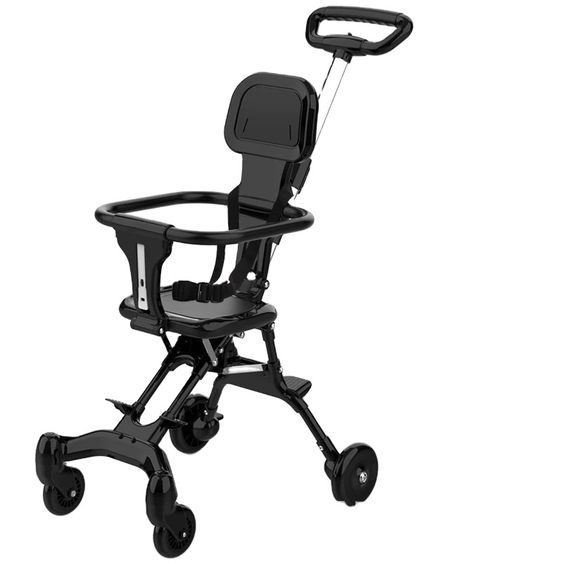 Xe Đẩy Trẻ Em Gấp Gọn Gobos Kèm Đệm Ngồi Mẫu Mới 4 Bánh Chắc Chắn, Tiện Dụng, An Toàn Cho Bé – Hàng Chính Hãng