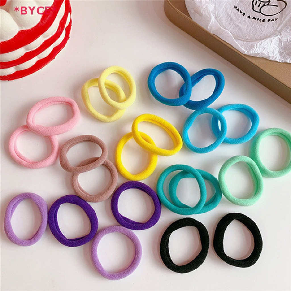 Dây Buộc Tóc Màu Kẹo Kèm Hộp Đựng Cho Bé Gái Mới