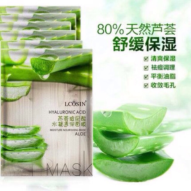 Mask lô hội Lcosin