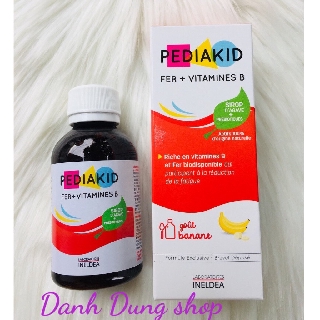 Siro Pediakid Bổ Sung Fer + Vitamines B