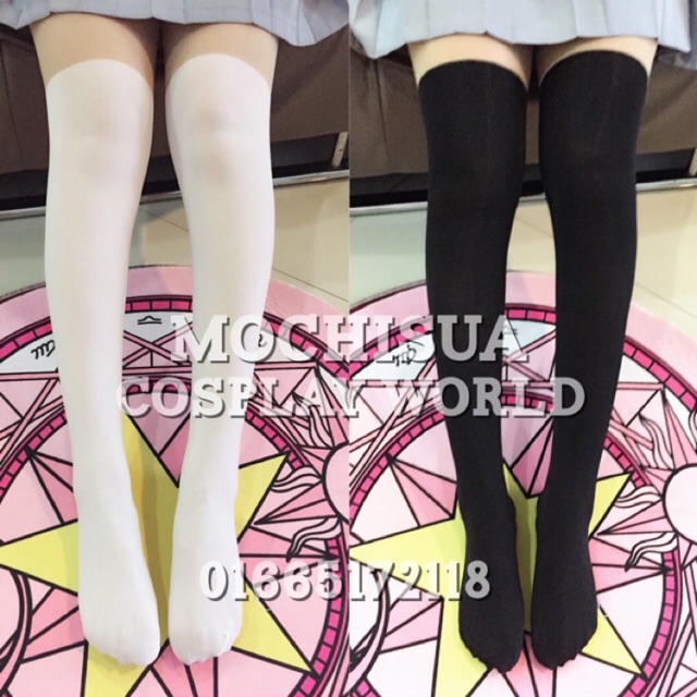 Tất Vớ Quần Giả Đùi Cosplay Phong Cách Học Sinh Nhật Bản - TQ001